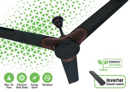 King 30W Inverter Black Fan