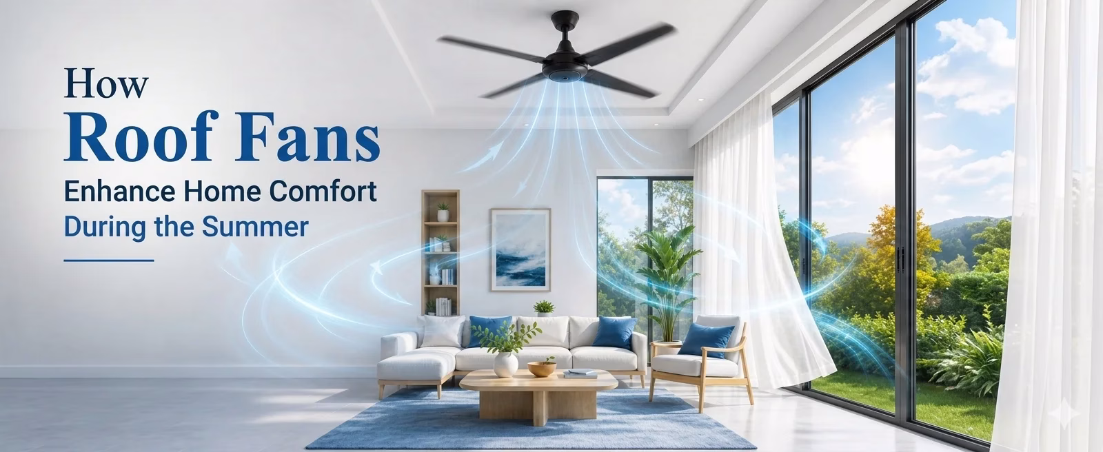 How Roof Fans Enhance Home Comfort During the Summer