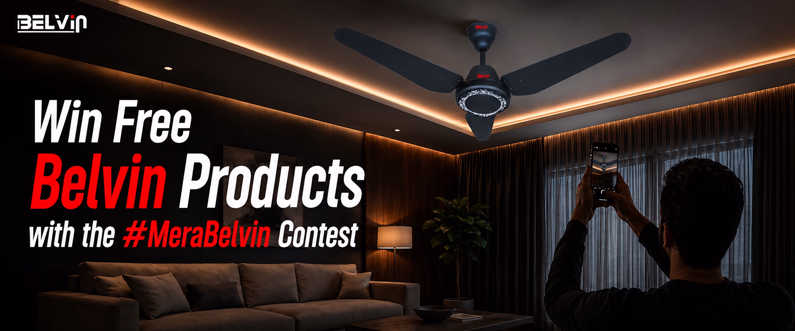 Win Free Belvin Products with the #MeraBelvin Contest